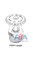 Picture of Đầu phun sprinkler Protector hướng lên K=5.6, Model: PS001